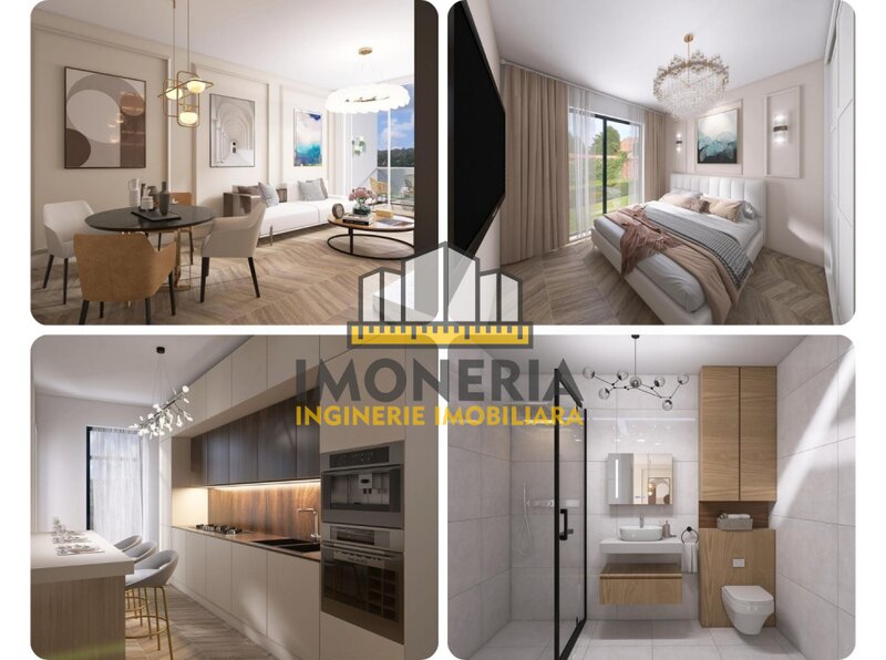 Titan 2 camere in bloc boutique, comision 0%  Compartimentare ideala   metrou 1 Dec.
